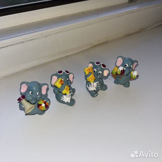 Коллекционные фигурки из Киндер Сюрприза СССР