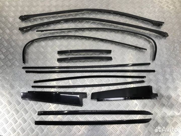 Комплект Shadow line глянец Bmw 5 Е60 N52B25 2006