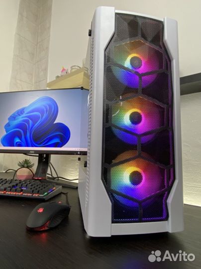 Игровой компьютер Ryzen 5 5500 + RTX 2060 Super