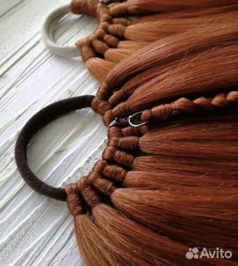 Хвост на резинке / накладной хвост / шиньен