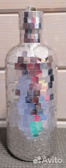 Футляр для бутылки Absolut с зеркальной мозаикой