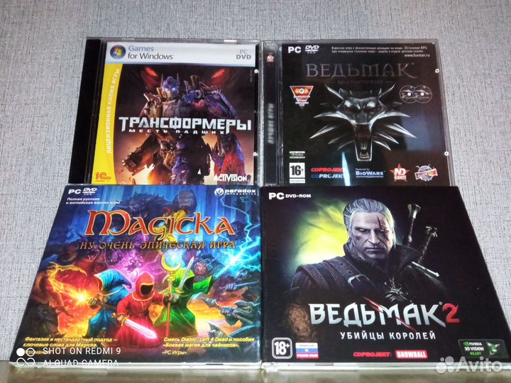 Magician, Transformers, Witcher 1&2
