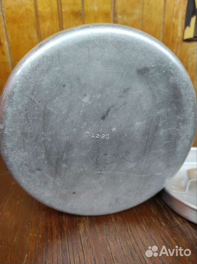 Алюминиевый бидон СССР. 4 литра