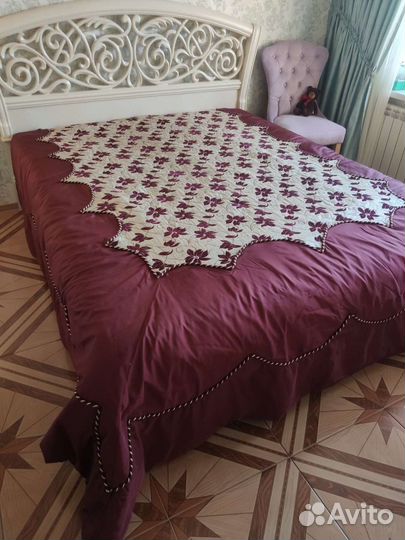 Покрывало на 2 х спальную кровать бу