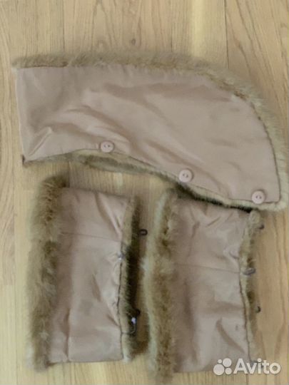 Воротник и манжеты/ норка