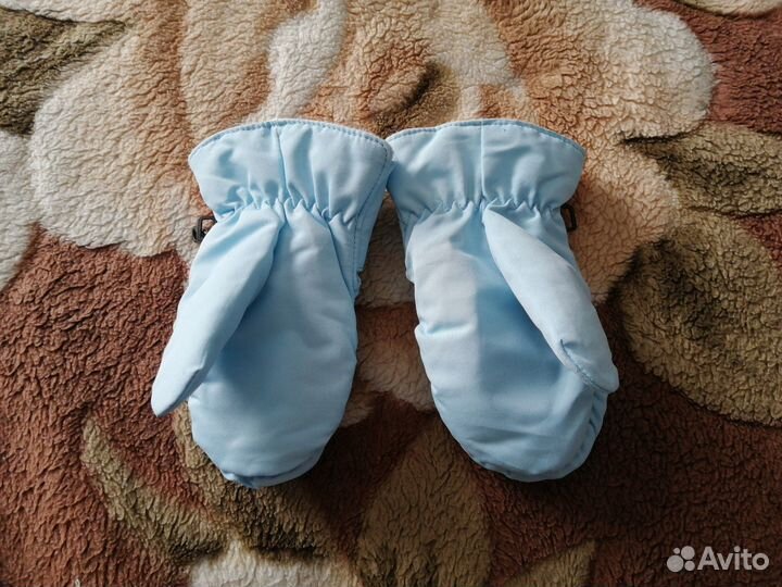 Варежки детские непромокаемые новые