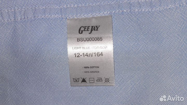 Gloria jeans рубашка размер 164 хлопок 100