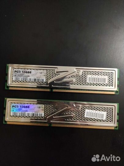 Оперативная память OCZ DDR3 4 gb (2x2gb)