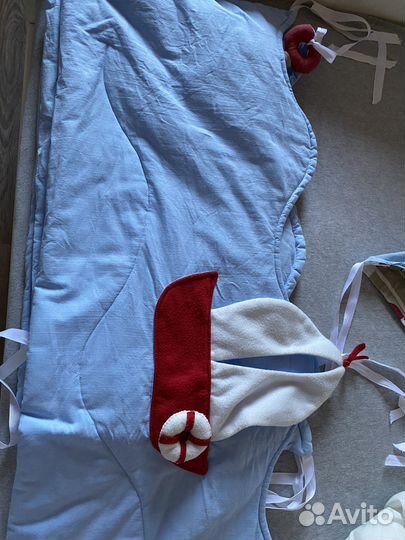 Бортики в детскую кроватку