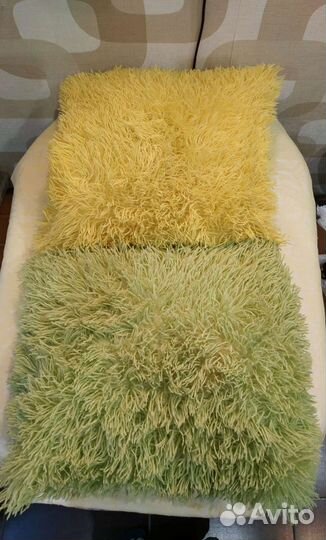 Подушки пушистые 4 шт