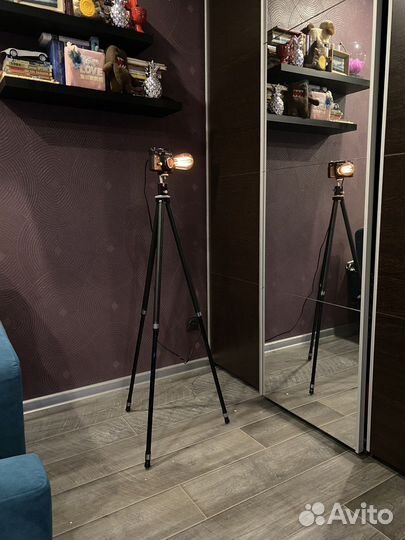 Торшер, лампа напольная, светильник, ночник лофт