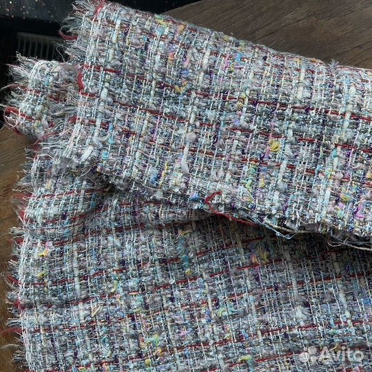 Отрез ткани Твид в стиле Chanel