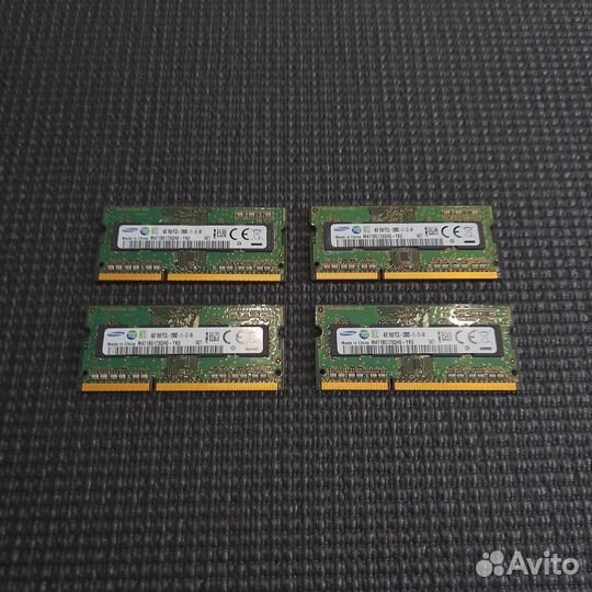 Оперативная память sodimm Samsung 4 гб