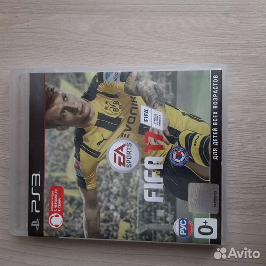 Fifa17 на ps3 (новый)