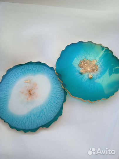 Подстаканник из эпоксидной смолы