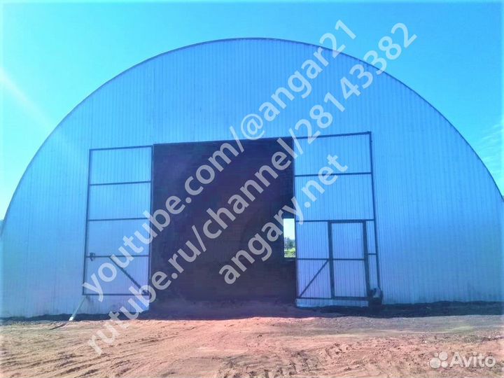 Ангар под ключ 338 м2