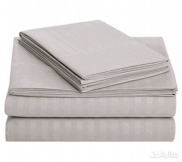 Постельное белье GoodNight Страйп-сатин 1,5 сп. (с