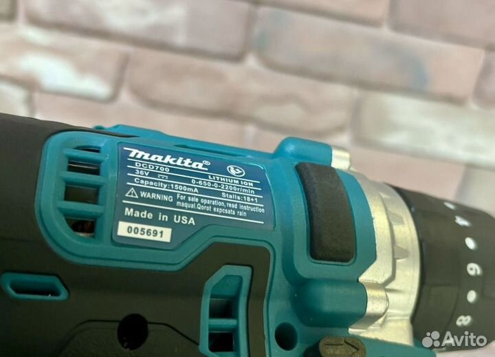 Шуруповерт makita 36v