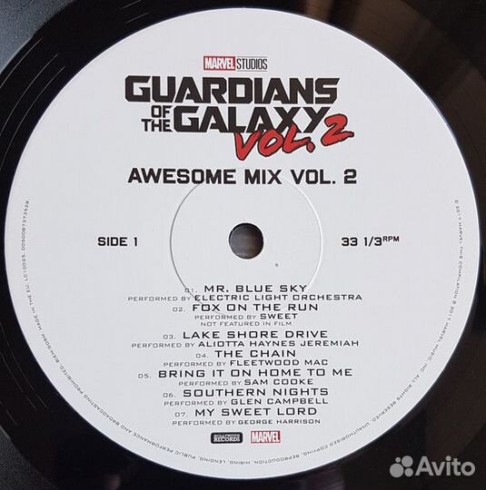 Виниловая пластинка Various Artists, Guardians of the Galaxy Vol. 2: Awesome Mix Vol. 2 (Original Mo