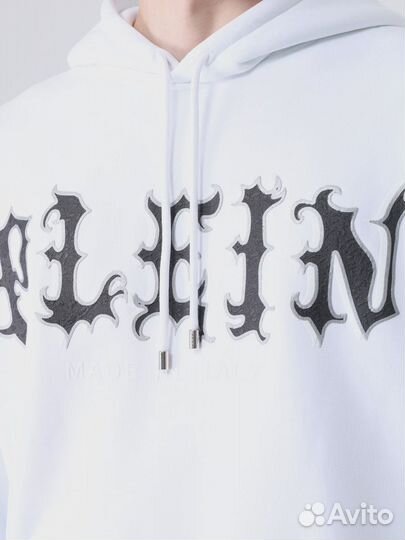 Худи хлопковое Philipp Plein