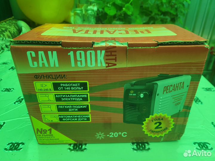 Сварочный аппарат Ресанта саи 190К