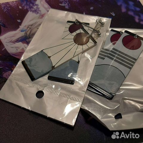 Серьги аниме