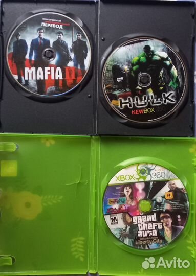 Диски на xbox 360