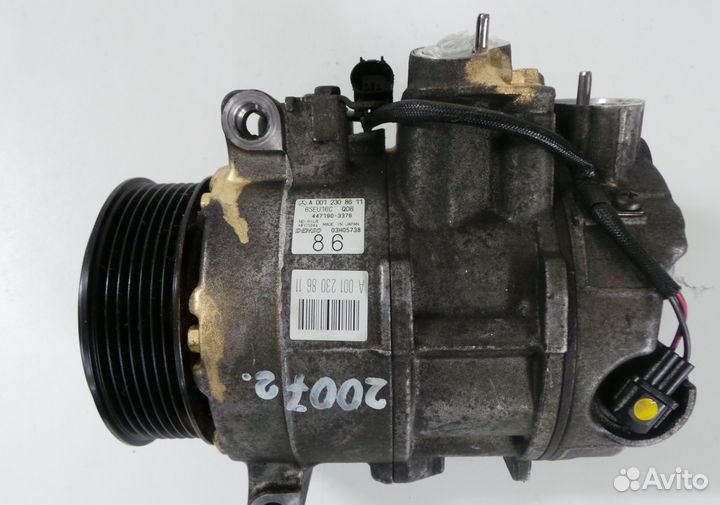 Компрессор кондиционера мерседес A0012308611