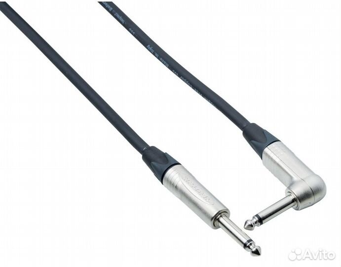 Кабель гитарный Bespeco NCP450 4.5 m (прямой/углов