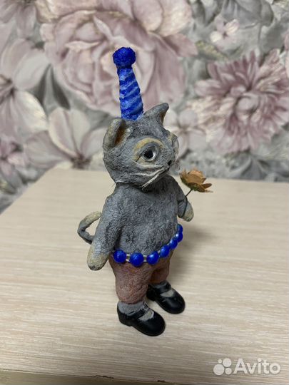 Ватная ёлочная игрушка