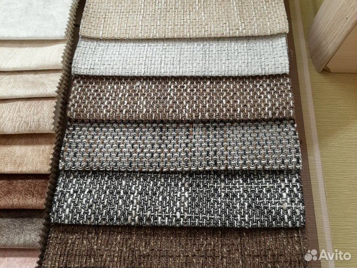 Ткани и кожа мебельные