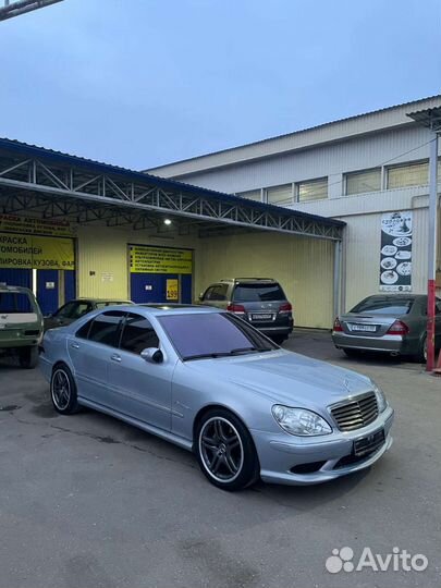Оригинальный обвес мерседес W220 AMG
