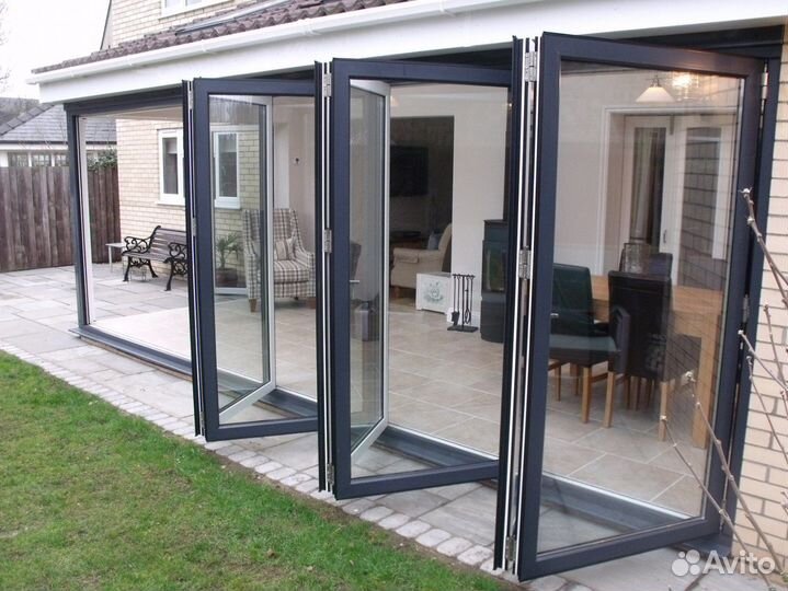 Стеклянные перегородки для зонирования