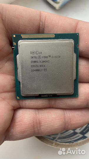 Продам cpu intel core i3 3220 и б/п на 400w