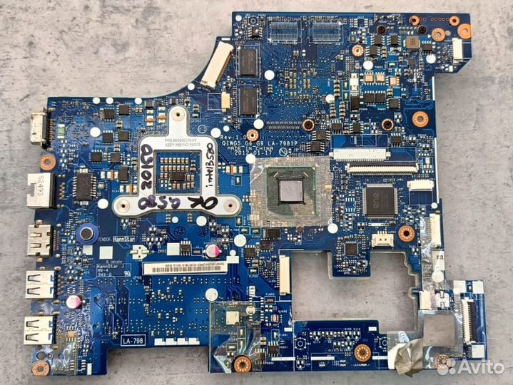 Материнская плата для ноутбука lenovo G580 (20150)