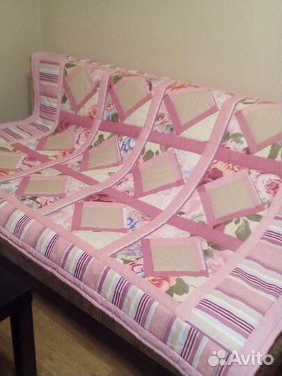 Одеяло ручной работы в технике 