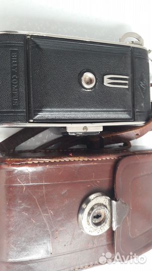 Старинный антикварный фотоаппарат Agfa Billy