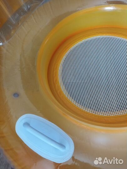 Круг с сетчатым дном и Надувной плот утенок