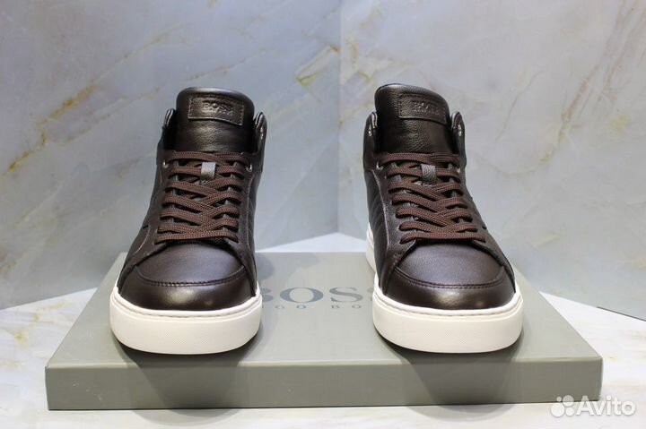 Кеды мужские высокие Hugo boss