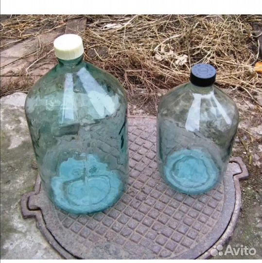 Бутыли (бутыль стекло) стеклянные 10 и 20 л