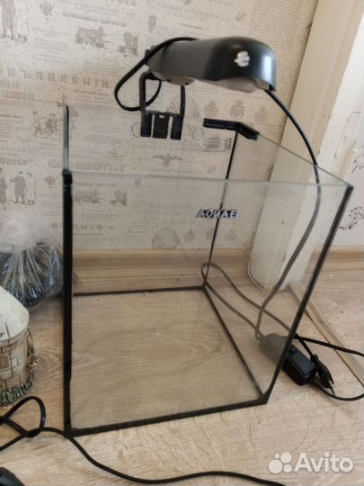 Аквариум с принадлежностями