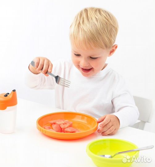 Детский столовый набор IKEA Fabler Новый