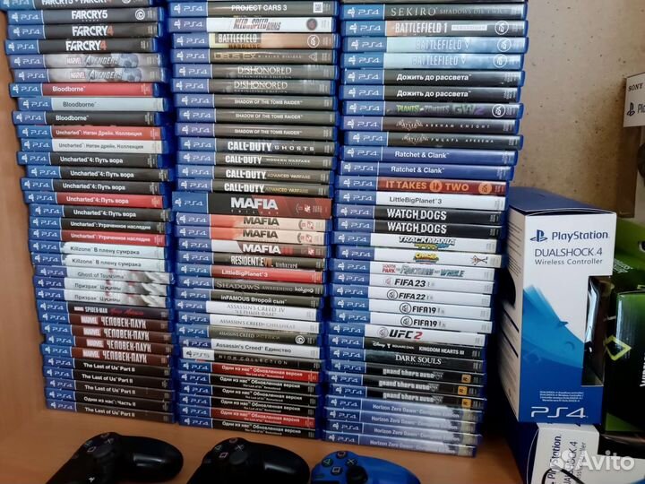 Диски на ps4 игры 21.07