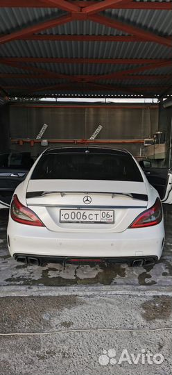 Mercedes w218 спойлер утка carbon оригинал