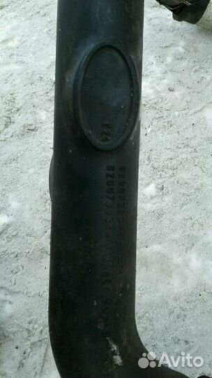 Рено мастер 3 патрубки на интеркулер