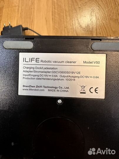 Робот пылесос ilife v50