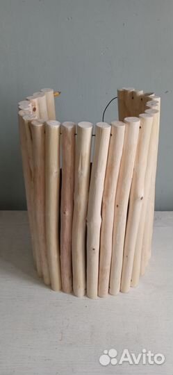 Природный деревянный 