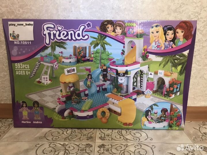 Конструктор Летний бассейн Хартлейк Сити 10611