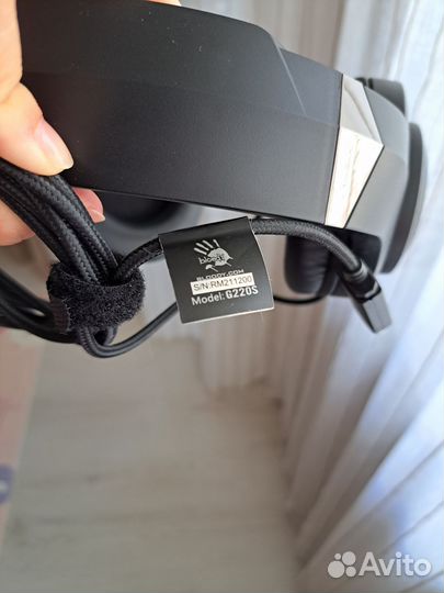 Игровые наушники bloody проводные