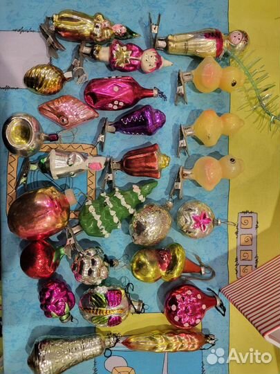 Новогодние игрушки СССР